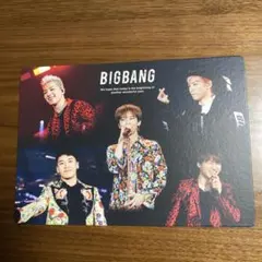 BIGBANG VIP JAPAN限定　バースデーカード