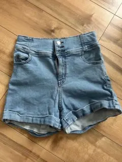 GU ハーフパンツ Mサイズ ライトブルー