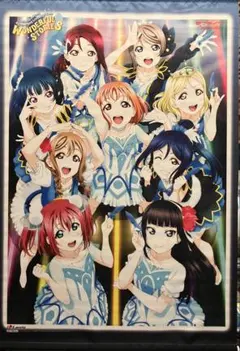 グランブルーファンタジー✖️ラブライブ ラブライブサンシャイン アートボード ラブライブサンシャイン Aqours グラブルコラボ アートボード 2年生