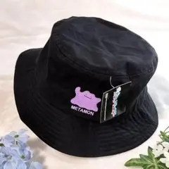 【新品未使用♪】ポケモン メタモン バケットハット 帽子 ブラック