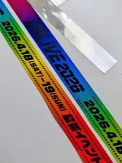CR CRFES CRLIVE 2026 銀テープ 2本セット