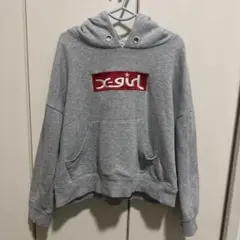 X-girl 刺繍 パーカー 120cm