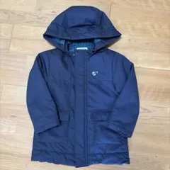 familiar フード付きネイビーコート 110 現行品