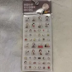 PEANUTS DROP BLOCK SEAL スヌーピー