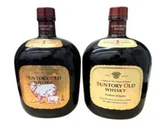 未開封]サントリーオールド☆特級☆寿☆ミニボトル☆2本セット☆180ml