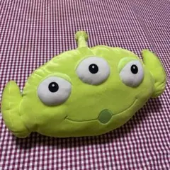 ディズニー　トイストーリー　リトルグリーンメン　ぬいぐるみ　クッション　公式