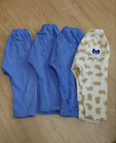 GU サマナルパンツ サイズ90 4枚セット