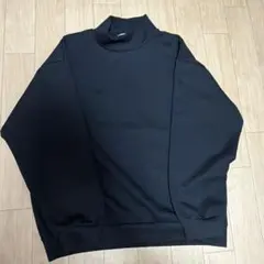 GU (M)メンズ ダブルフェイス オフタートル ビッグプルオーバー