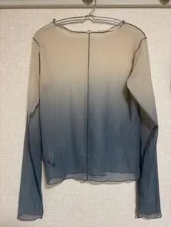 シースルーグラデーション長袖