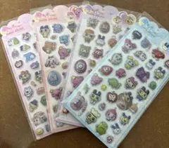 【4枚セット】きゅん〜POP SEAL たまごっち