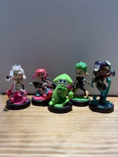 amiibo フィギュア まとめ売り 6体スプラ、ゼルダ - メルカリ
