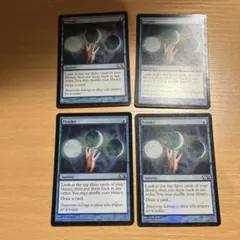 MTG 思案　foil 4枚セット　最終値下げ 2026年最新】思案 foilの人気アイテム - メルカリ