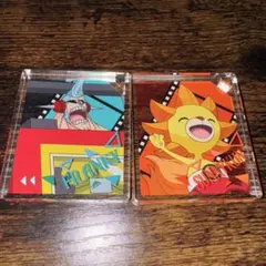 ONE PIECE FILMRED フランキー　サニー　アクリルブロック