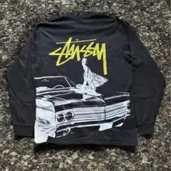 Stussy 24ss ロンT ブラック　海外ストリート y2k 希少のサムネイル