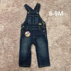 H&M デニムオーバーオール ダークブルー 6-9M PARTY PARTY