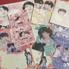 BTS グクジョングク Euphoria 韓国製作者様 ステッカー メモ