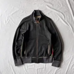 90s-00s BALL スウェット地 トラックジャケット マルチカラー Y2K