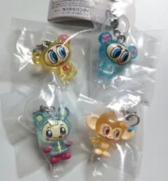 ナルミヤキャラクターズ　めじるしアクセサリー×４