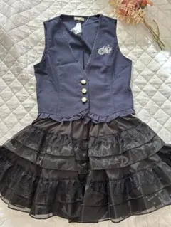 新品axes femme♡後ろリボンの可愛いベストy2k.00s