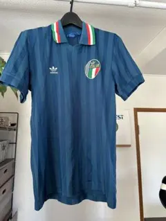 アディダス　adidas サッカー　ポロシャツ　古着