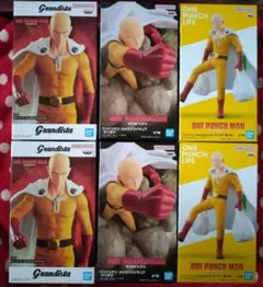 ワンパンマン ONE PUNCH MAN サイタマ フィギュア 3種×2
