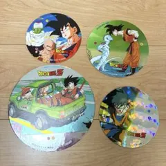 ドラゴンボールZ 悟空 丸メンコ 4個 めんこ キラ - メルカリ
