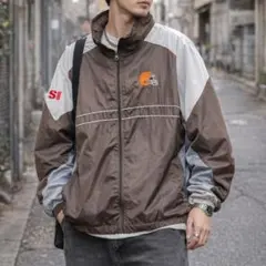 Dunbrooke NFL ブラウンズ ナイロンジャケット XL 刺繍