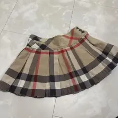 Burberry バーバリーチェック　プリーツスカート 4Y 104cmのサムネイル