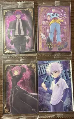 ハンターハンター イタジャガ4 ヒソカsp マチ　キルア　4点