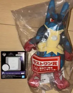 一番くじ ポケモン メガシンカ ラストワン賞 メガルカリオ グラス　セット