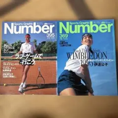Number テニス特集　伊達公子他