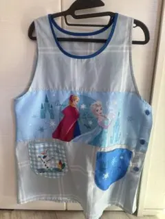 アナと雪の女王 エプロン ディズニー プリンセス 中古品