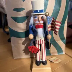 おまけつき！くるみ割り人形 19cm 新品 アメリカ クリスマス