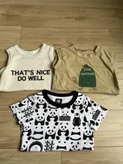 【男児】夏服　まとめ売り３枚　100