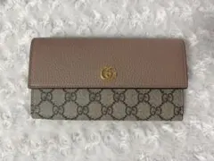 GUCCI グッチ 長財布 マーモント コンチネンタルウォレット ベージュのサムネイル