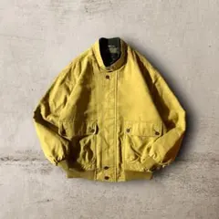 vintageフェイクスエードブルゾンスイングトップジャケットCBOYイエローLのサムネイル