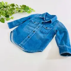 Baby Gap ギャップ ベビー キッズ 90 デニムシャツ やわらかデニム