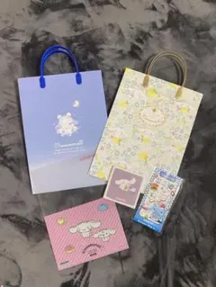 シナモロール グッズセット A4クリアファイル付き