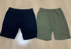 【2枚セット】ユニクロ　メンズM ショートパンツ