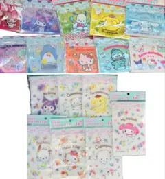 サンリオ ジッパーバッグs フロストジッパーバッグ 16種セット キャンドゥ