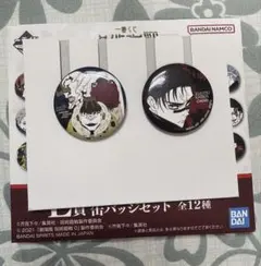 呪術廻戦 一番くじ 缶バッジ L賞 漏湖&脹相