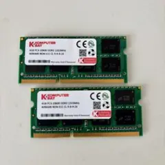 KOMPUTERBAY 16GB×1) DDR3 1600MHz - メルカリ