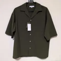 【新品タグ付き】【UNITED ARROWS】半袖シャツ オリーブ Sサイズのサムネイル