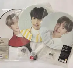 BTS 防弾少年団　SUGA ユンギ　公式　グッズ　うちわ　3点セット