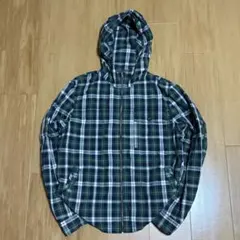 old uniplo checked hoodie jacket archive