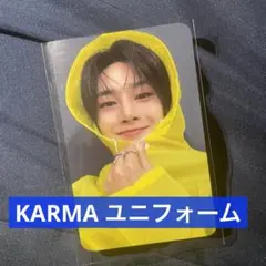 アイエン　I.N トレカ　KARMA ユニフォーム　韓国　ポップアップ 特典