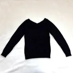 JAYRO ラメブラック Vネックセーター M