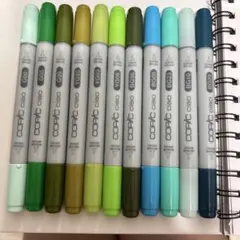 コピック チャオ 11本 G YG BG まとめ売りのサムネイル
