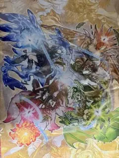 天野喜孝、【HEROES】、希少な額装用画集より、状態良好、新品額装付