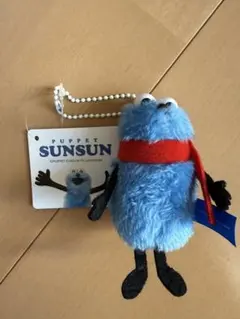 ④　パペットスンスンぬいぐるみマスコット　スンスン　winter ver.